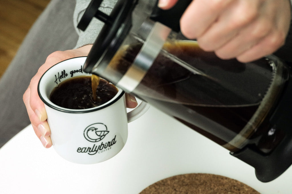 French Press Zubereitung