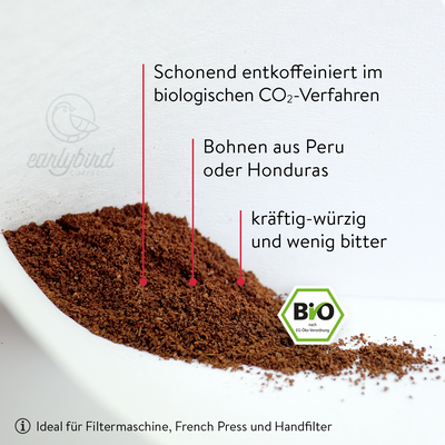 Bio Entkoffeiniert – 500g
