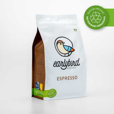 earlybird Espresso: fairer, Bio-Kaffee.