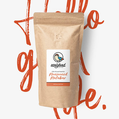 Special Edition Monsooned Malabar von earlybird coffee für Kaffeevollautomaten 