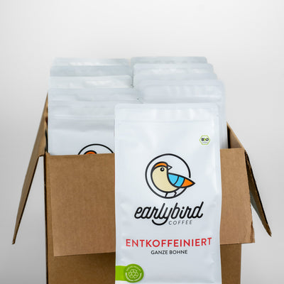 Bio Entkoffeiniert 5kg Vorteilspack von earlybird coffee